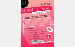 Tournoi Octobre Rose