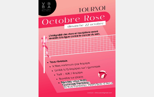 Tournoi Octobre Rose